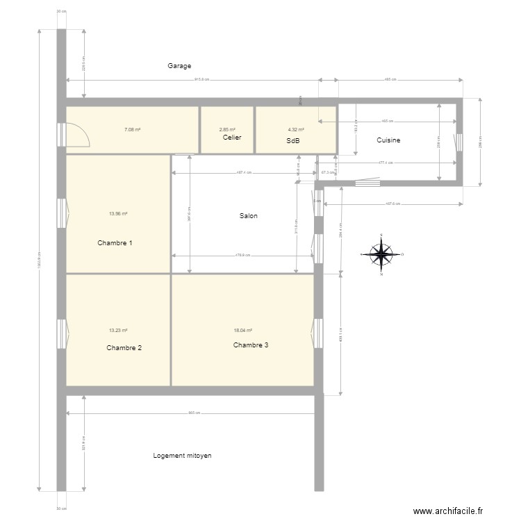 Maison Me CIRAN. Plan de 0 pièce et 0 m2