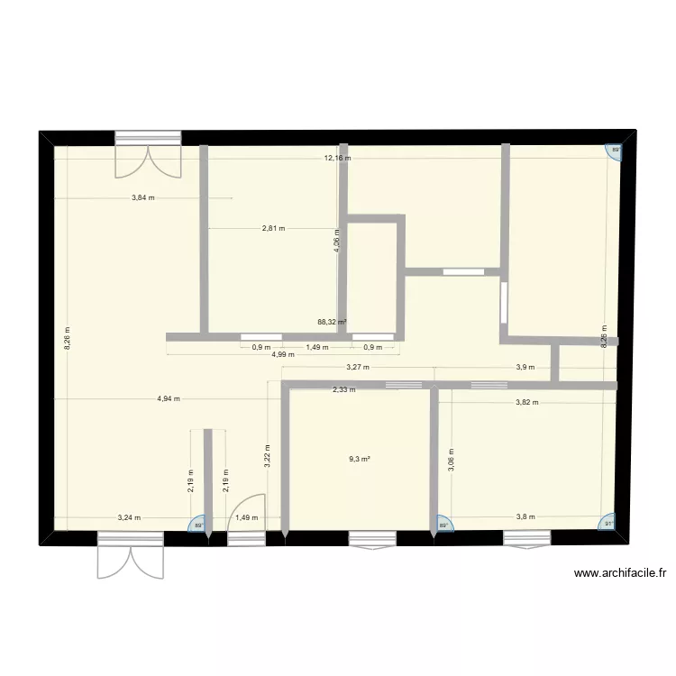maison henin. Plan de 2 et 98 m² maison henin. Plan de 2 et 98 m²