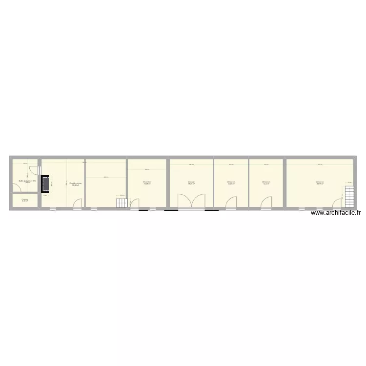 Lalandelle Maison2 RdC. Plan de 