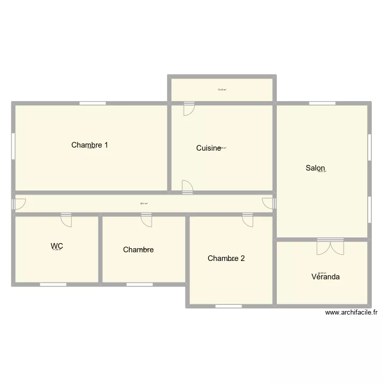 Vu En Plan BADAZOUN Dotoir Major. Plan de 