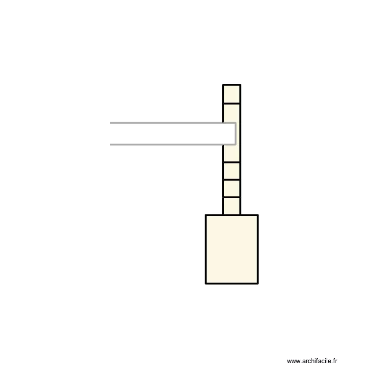 0807. Plan de 6 et 1 m² 0807. Plan de 6 et 1 m²