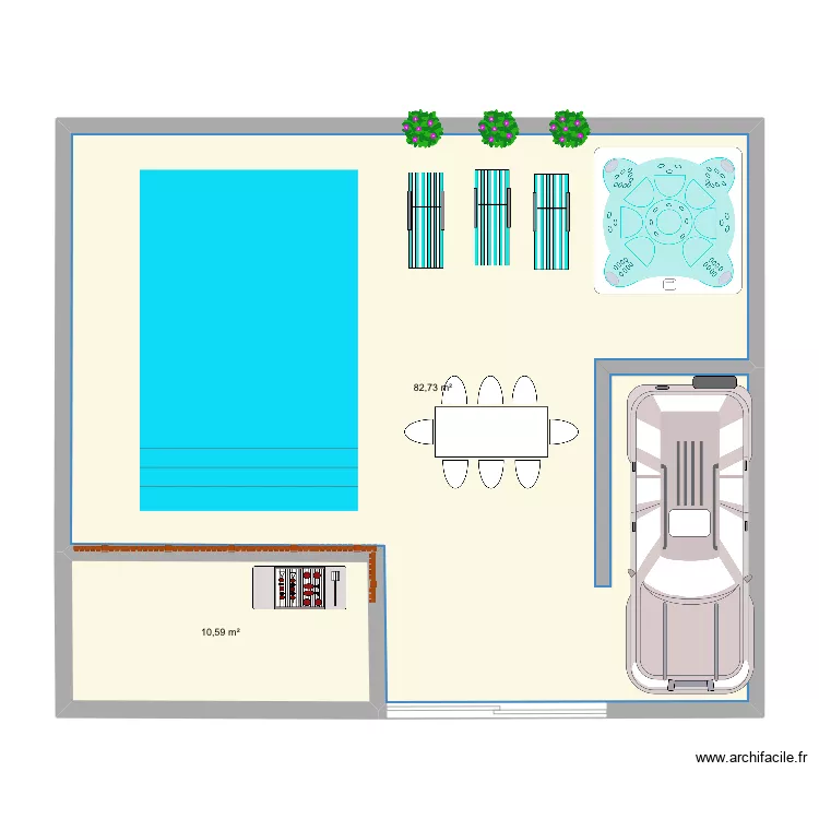 Jardin. Plan de Jardin. Plan de