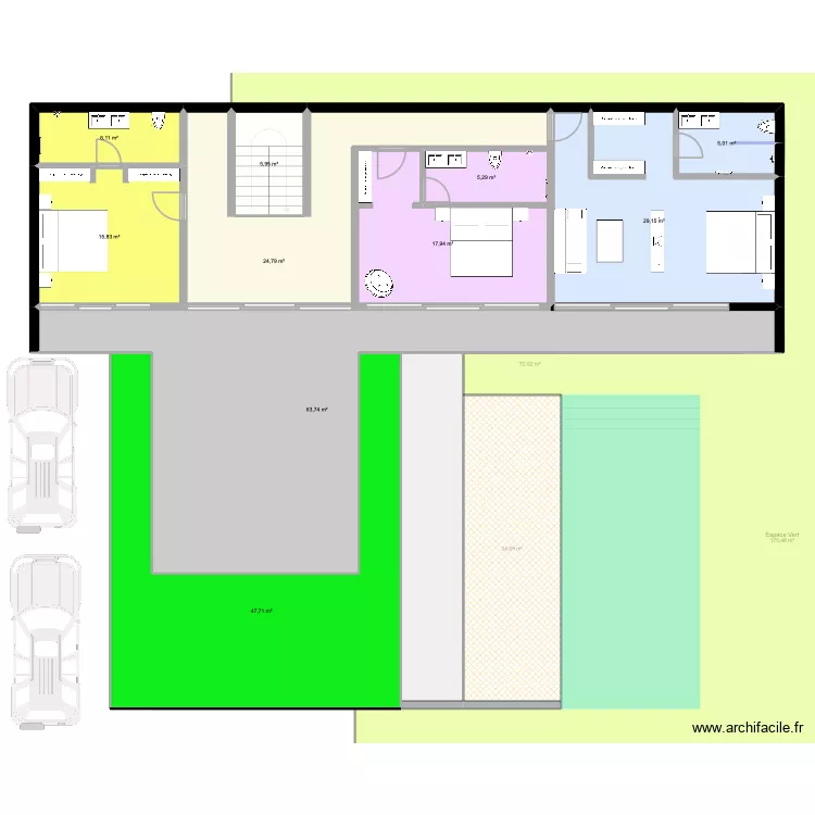 Villa 5 V2. Plan de Villa 5 V2. Plan de