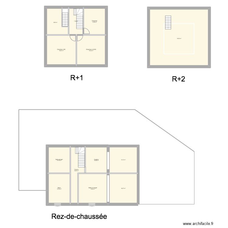 Rumegies selon Robin. Plan de 16 pièces et 424 m2