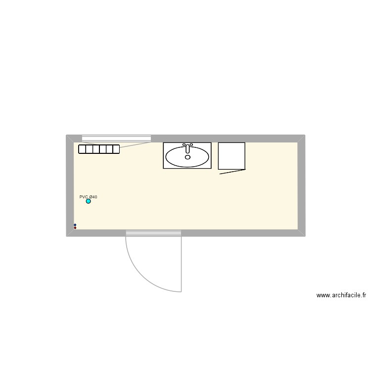 Lrm Dalstein. Plan de 1 pièce et 4 m2