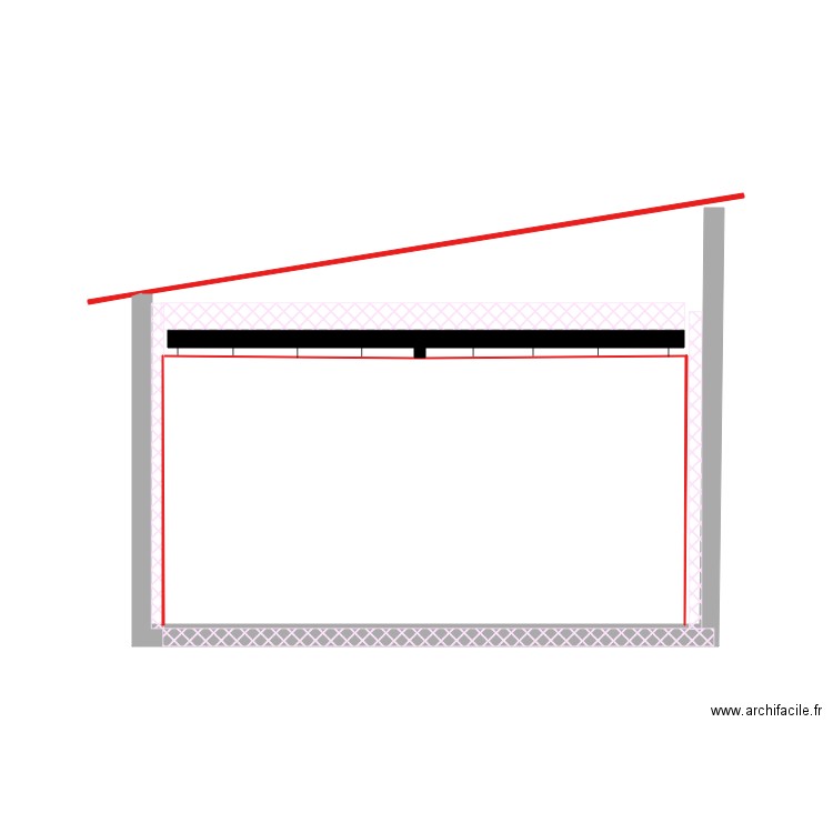 isolamento. Plan de 0 pièce et 0 m2