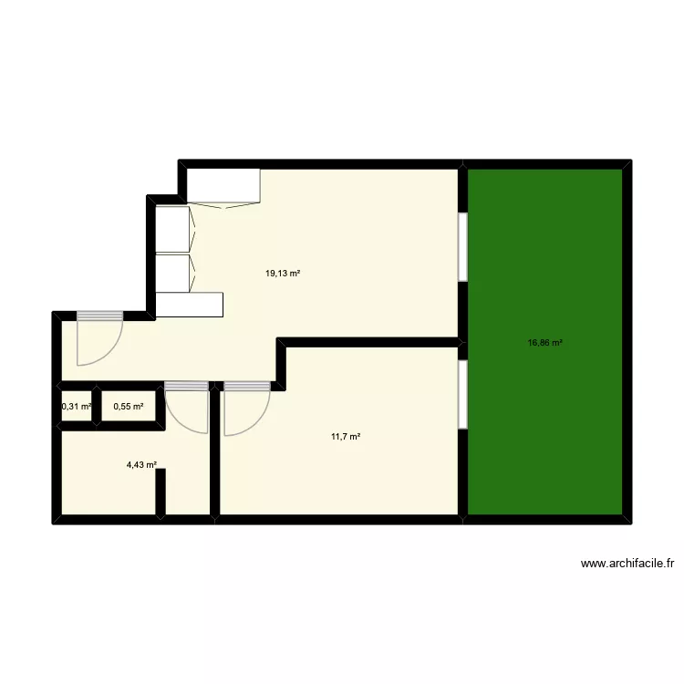 villa toccata. Plan de 