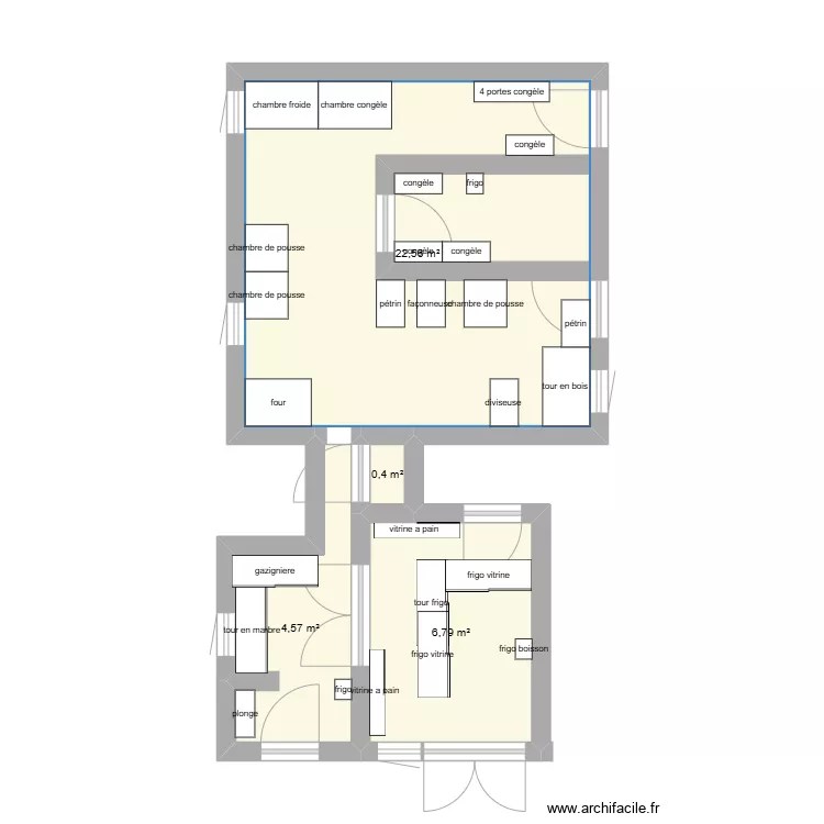 oui mon labo . Plan de 