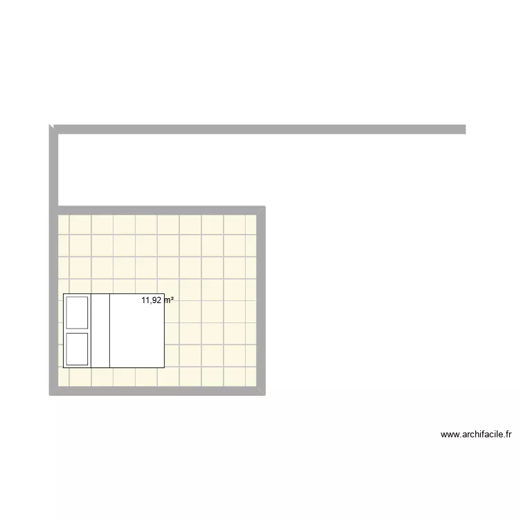 teste1. Plan de 1  et 12 m²