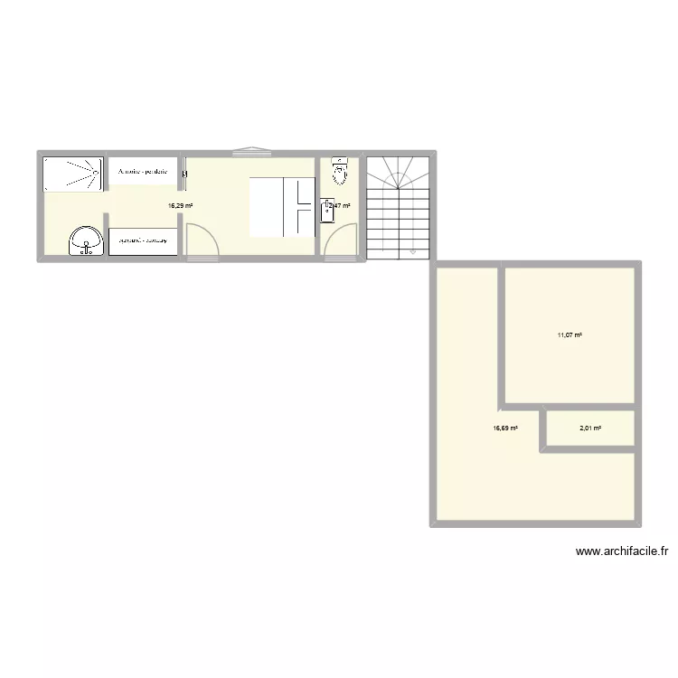 futur maison. Plan de 5 et 49 m² futur maison. Plan de 5 et 49 m²