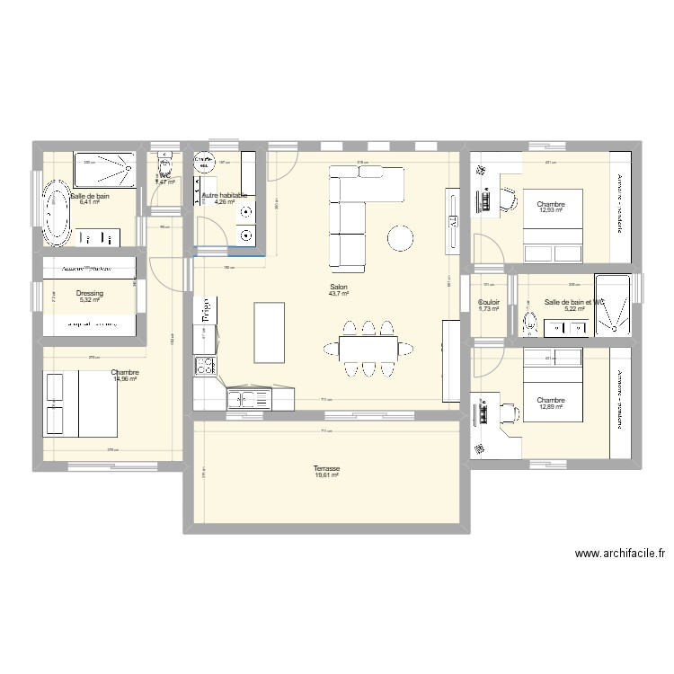 plan 4. Plan de 0 pièce et 0 m2
