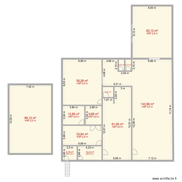 plan publicart salle numéroté. Plan de 13 pièces et 483 m2