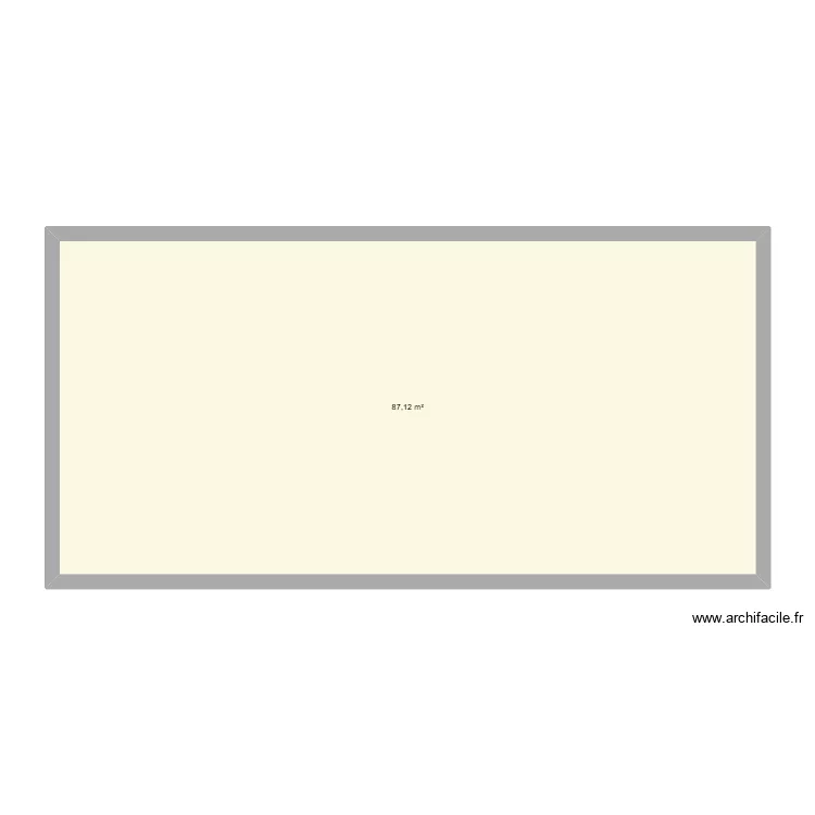 Garage_Annexe. Plan de 1  et 87 m²