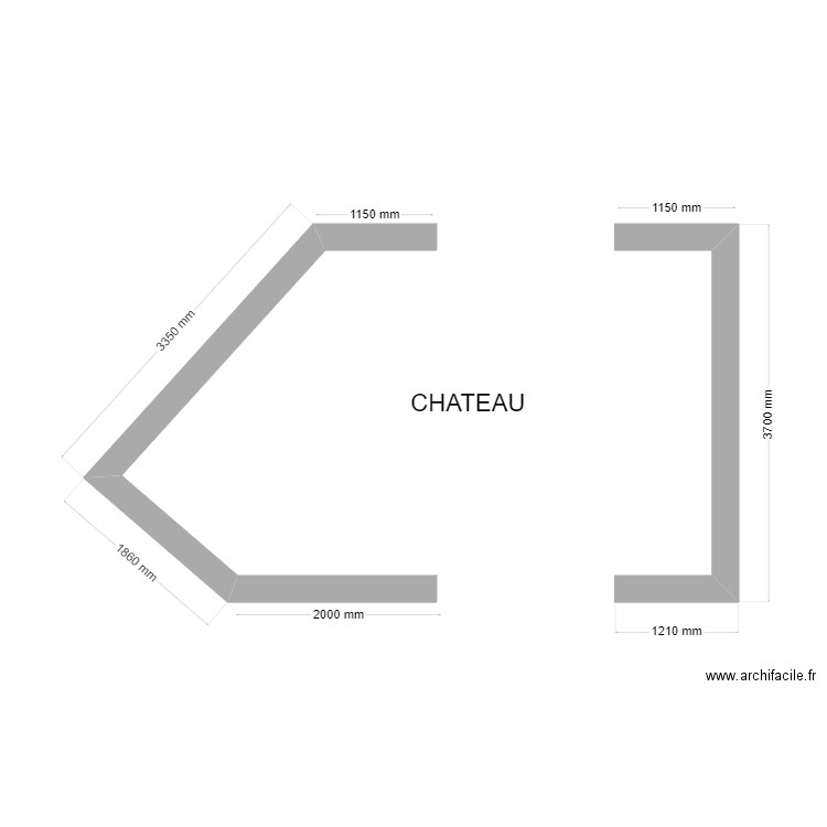 Plan Interior's Château. Plan de 0 pièce et 0 m2