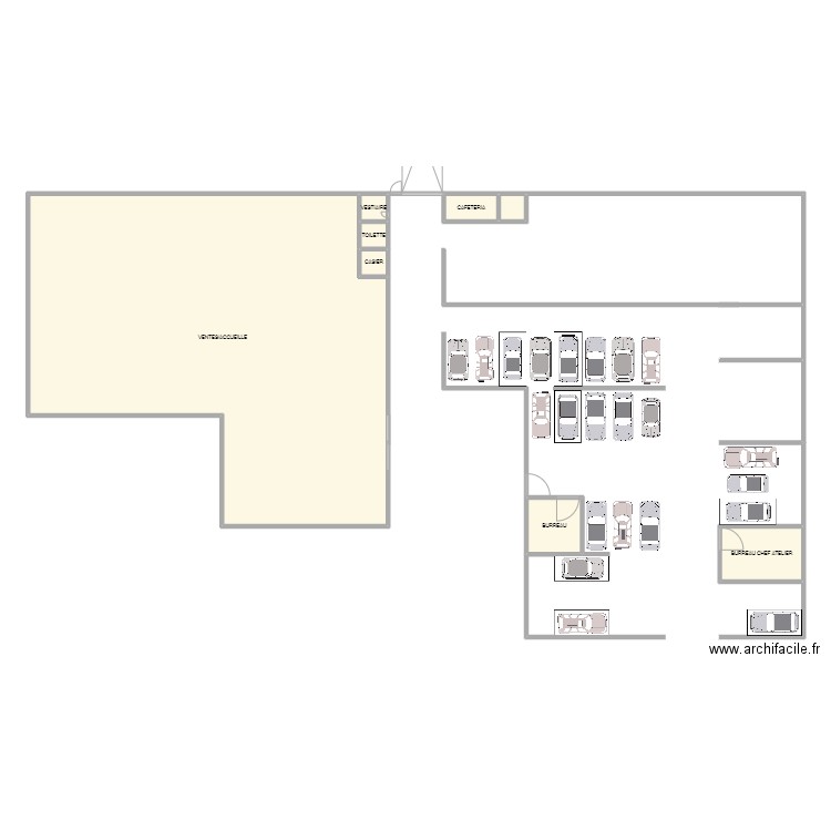 anjou motors. Plan de 0 pièce et 0 m2