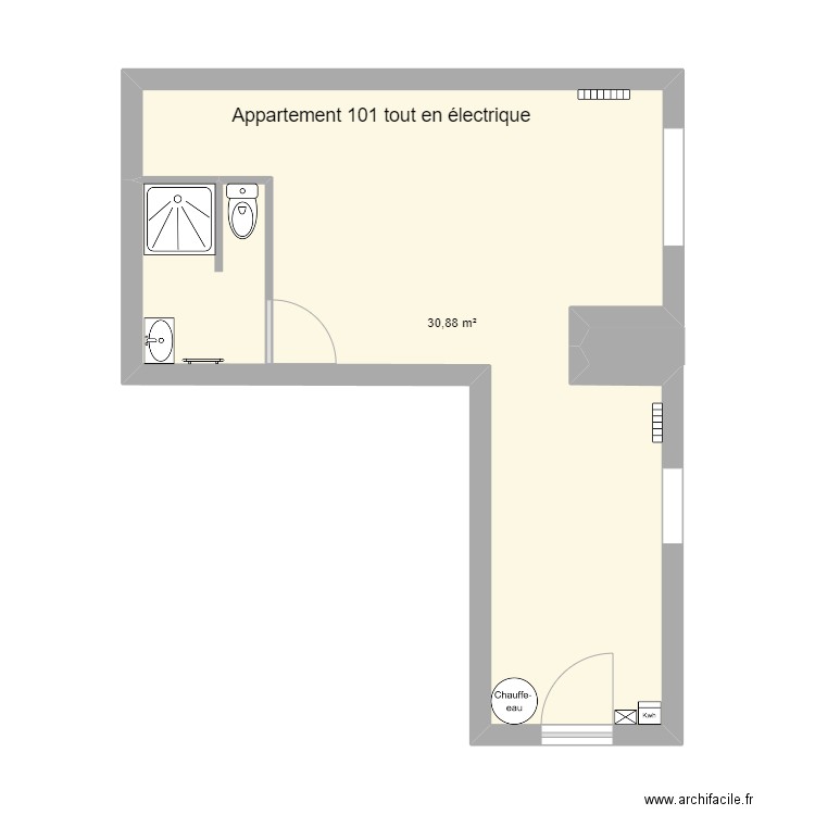APPARTEMENT 101. Plan de 0 pièce et 0 m2