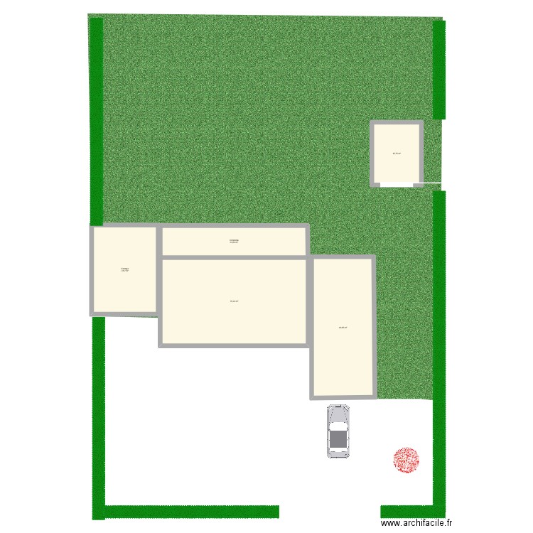 planbis. Plan de 5 pièces et 188 m2