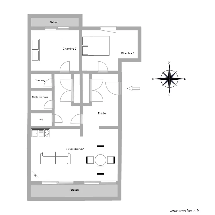 52298. Plan de 7  et 19 m²