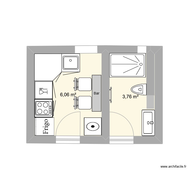 Cergy. Plan de 0 pièce et 0 m2