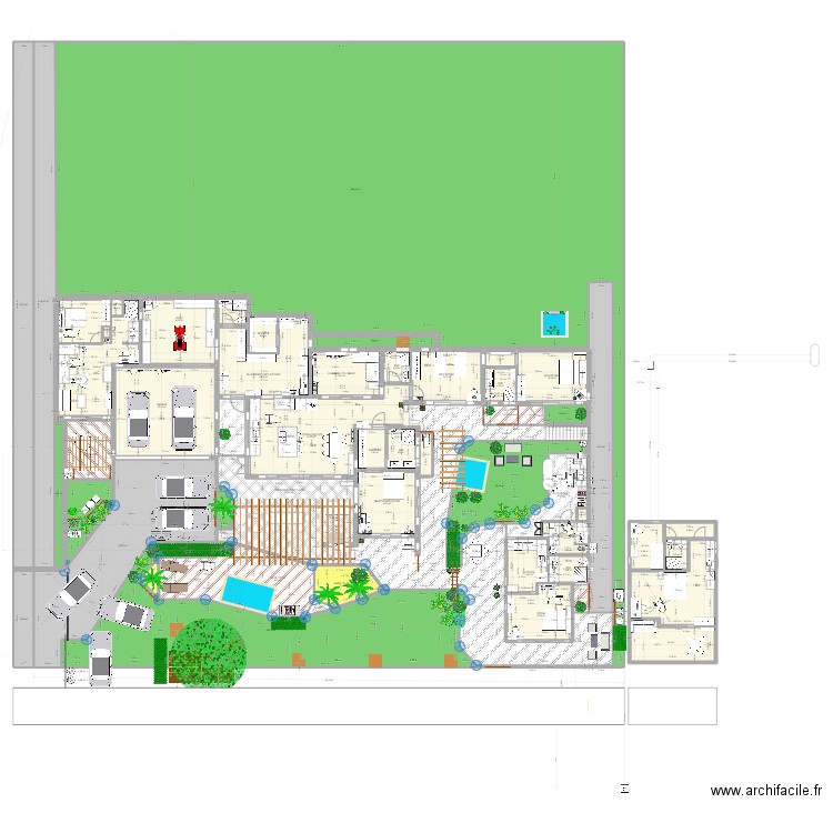 MAISON BAS MU1_2025.08.07_v0,5. Plan de 55 pièces et 2023 m2