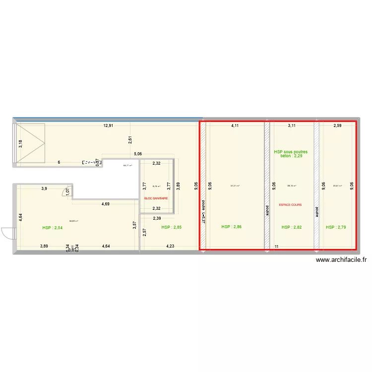 12 Miollis Bis. Plan de 12 Miollis Bis. Plan de