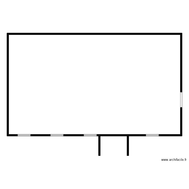 Bld Jules Durant. Plan de 1 pièce et 282 m2