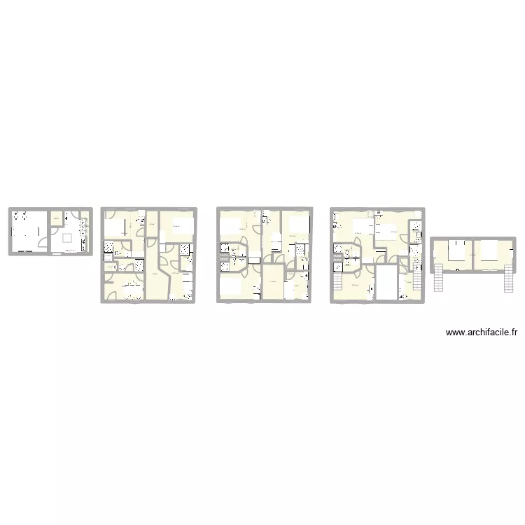 Pierrelaye Maison. Plan de 33 pièces et 223 m²
