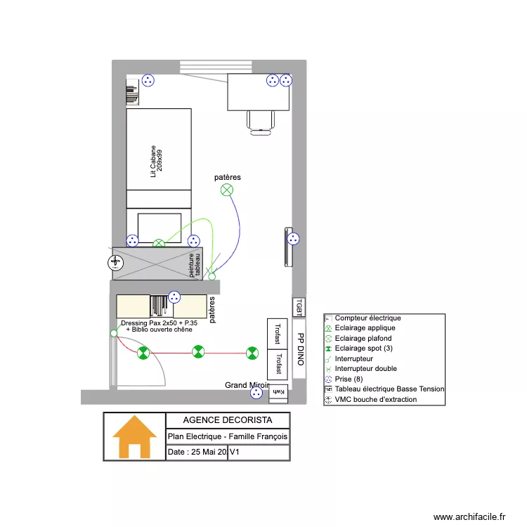 PlanElectrique_Martin. Plan de PlanElectrique_Martin. Plan de