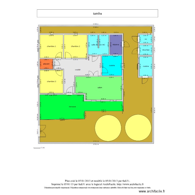tamba. Plan de 0 pièce et 0 m2
