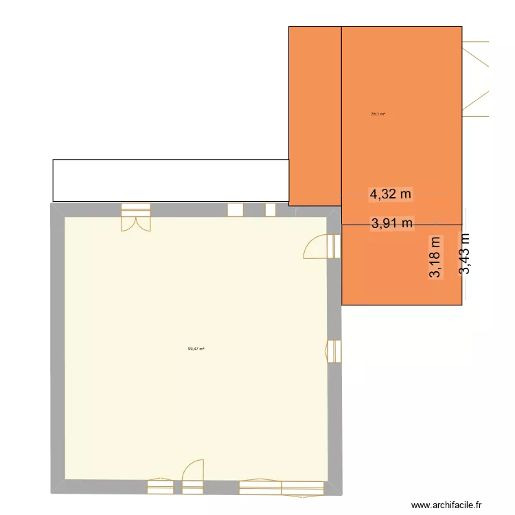 FREDERIC VASSARD. Plan de 