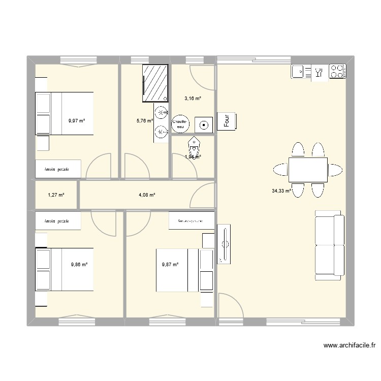 valras2. Plan de 0 pièce et 0 m2
