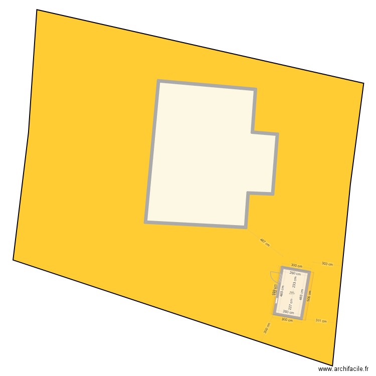 Abri. Plan de 0 pièce et 0 m2