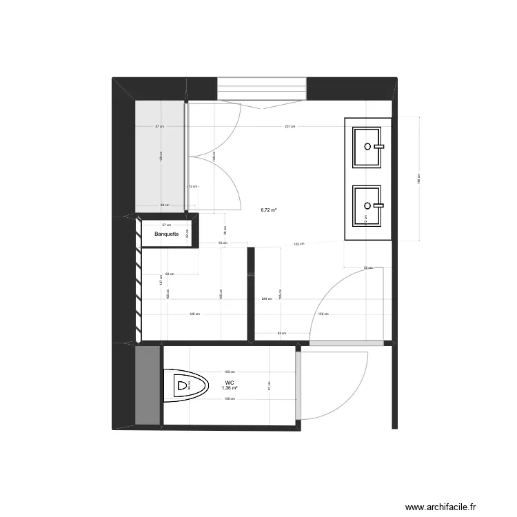 ROUGEAU. Plan de 