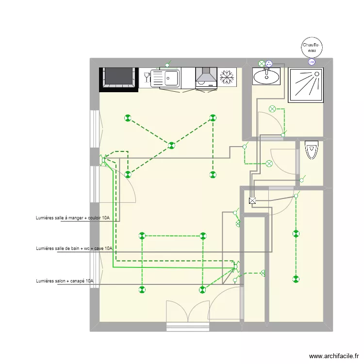 Jojo et Ludo Gîte Electricité Lumière. Plan de Jojo et Ludo Gîte Electricité Lumière. Plan de