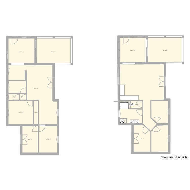 st chamassy. Plan de 0 pièce et 0 m2