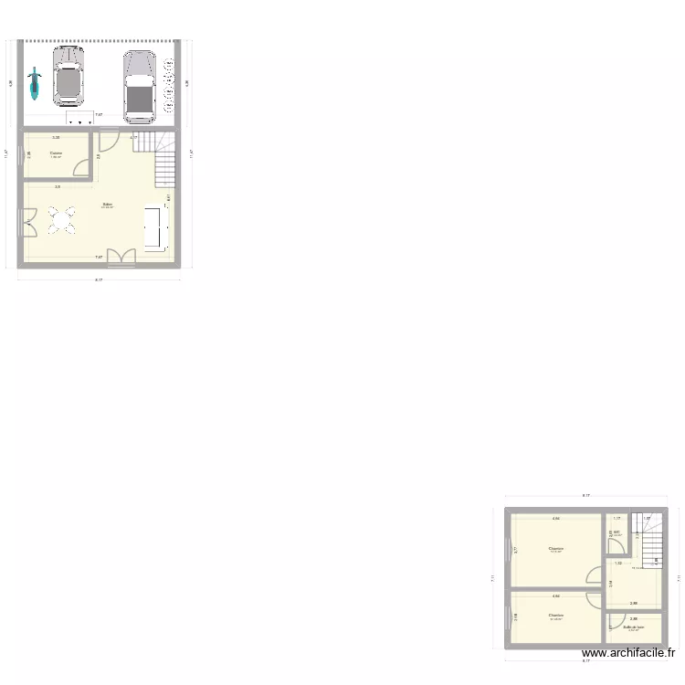 BUEE. Plan de 7 et 98 m² BUEE. Plan de 7 et 98 m²