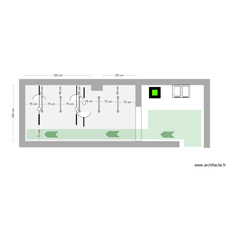 Parking Rollinat - Homeland. Plan de 