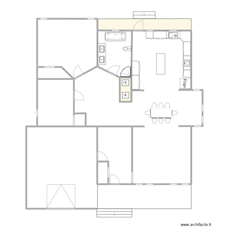 Tina. Plan de 0 pièce et 0 m2