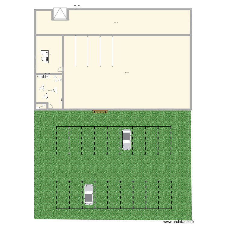 Magasin bio. Plan de 0 pièce et 0 m2