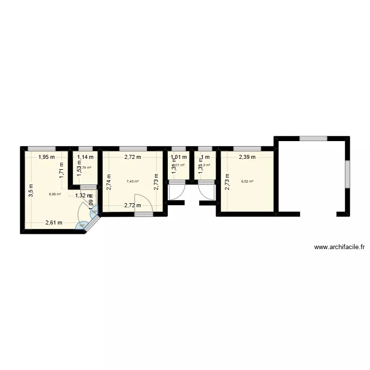PLAN1. Plan de 6 et 27 m² PLAN1. Plan de 6 et 27 m²