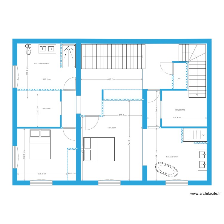 NOUGUIER R+2. Plan de 0 pièce et 0 m2 NOUGUIER R+2. Plan de 0 pièce et 0 m2