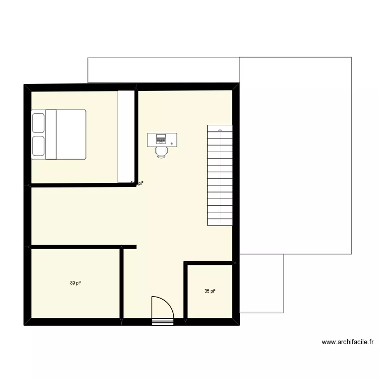 Céline Anctil rdch. Plan de 3 et 59 m² Céline Anctil rdch. Plan de 3 et 59 m²