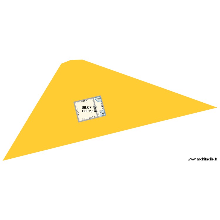 MALANSAC. Plan de 0 pièce et 0 m2