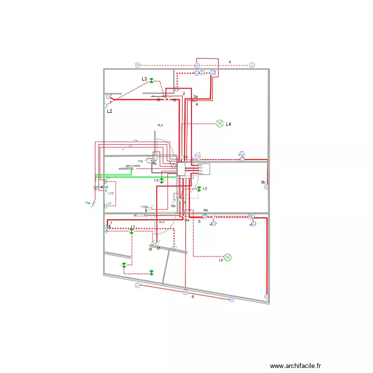 lumInaire et prises 1 er FINAL. Plan de lumInaire et prises 1 er FINAL. Plan de