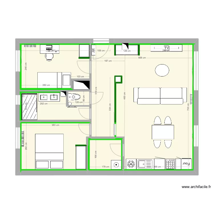 Meylan - Apr&egrave;s travaux - MAJ 15/04. Plan de 
