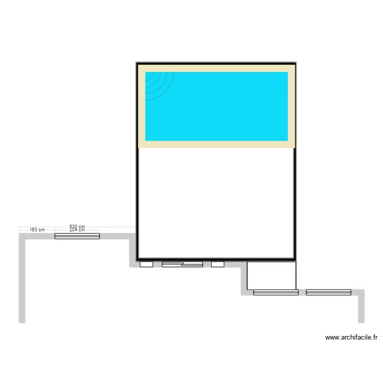 patio 1. Plan de patio 1. Plan de
