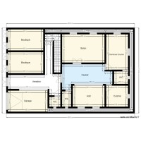 Plan de terrain 18mx12x Apps +Boutiques