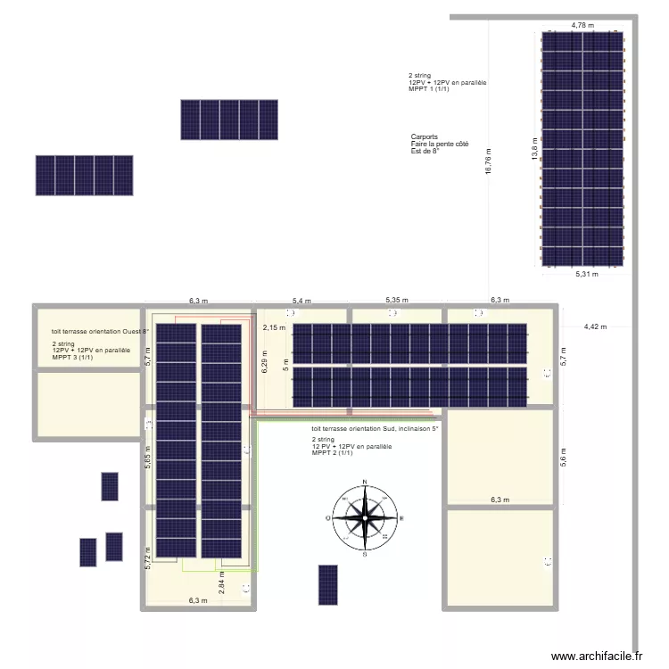 laurent PV. Plan de 10  et 328 m²
