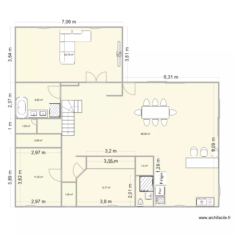MA MAISON A RENOVER. Plan de 11 et 130 m² MA MAISON A RENOVER. Plan de 11 et 130 m²