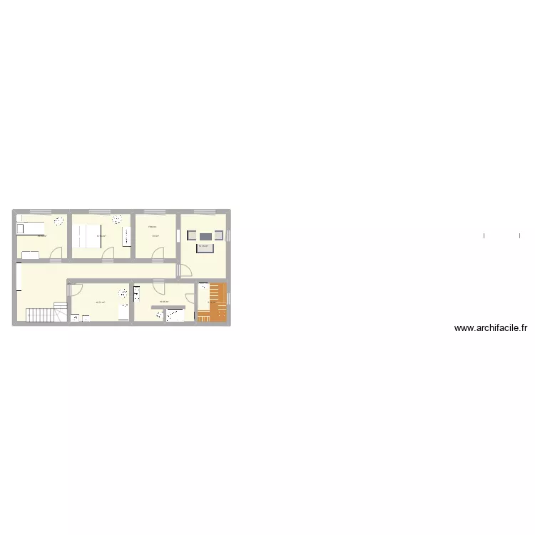 Chalet UG. Plan de 